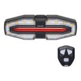 thumbnail image 1 of WUSUOWEI 1PC Electric for Lighting,400mAh,Bike Remote Control Warning Taillights with Horn Sound,Left and Right Turn Signals,Type C Charging Taillights,Night Riding Lights for Mount Road Bike, 1 of 9