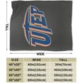 thumbnail image 3 of Utep Miners Fleece Blanket, Very Soft Microfiber Flannel Blanket for Couch Warm and Cozy for All Seasons, 3 of 6