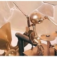 thumbnail image 2 of Artisan Metal Windmill Garden Drummer for Outdoor Music Display, 2 of 5