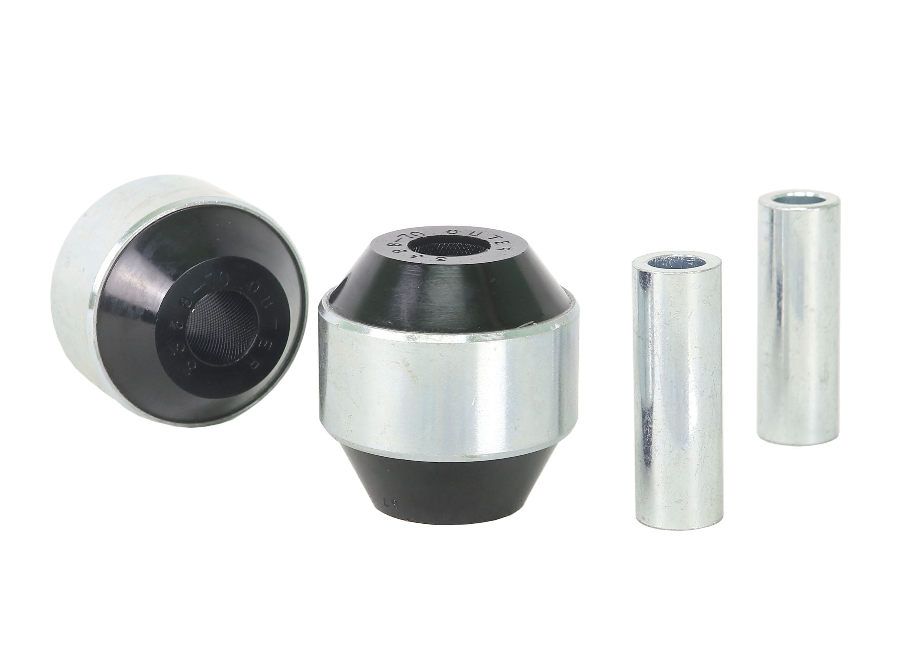 Trailing arm - lower front bushing Fits select: 2005-2007 SUBARU LEGACY OUTBACK 2.5I, 2008-2009 SUBARU OUTBACK 2.5I