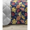 thumbnail image 3 of Hummingbird Down Alternative Comforter, Vernal Eucalyptus Leaves Flowers Flying Birds Isolated Repeating Pattern, Microfiber Quilt for All Season, 5 Sizes, White Multicolor, by Ambesonne, 3 of 3