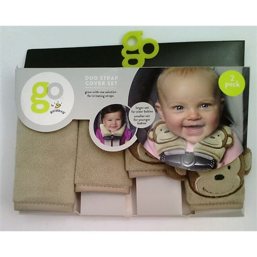 Go by Goldbug Monkey Duo Car Seat Strap Cover Walmart Inventory