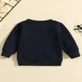 thumbnail image 2 of Baby Sweatshirt Letter Long Sleeve Pullover T-shirt, 2 of 6