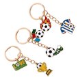 thumbnail image 1 of unbranded 3Ud Llavero Con De Y Trofeo Para Fans De Fútbol Accesorio Ligero Decorativo, 1 of 8