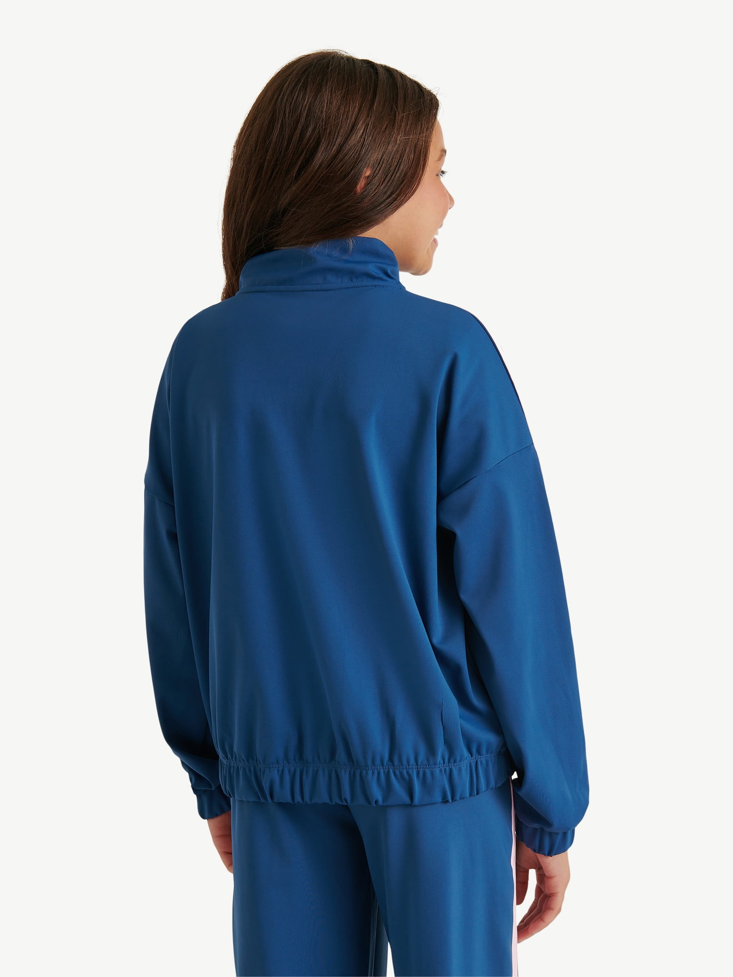 Justice Girl's Track 1/2 Zip Jacket, Sizes XS - XLP