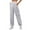 Grey, variant on eczipvz Womens Sweatpants Women's Overlap Waist Seam Front Palazzo Wide Leg Pants High Waist Long Pant Casual Trousers Beige,XL