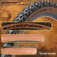 thumbnail image 2 of Pirelli Scorpion Enduro M Classic (29x2.6) Mountain Bicycle Tire & SmarTUBE 23/32-622 Tubeless Ready, 60 TPI, All-Terrain Tire for Enduro Trail & Aggressive XC Riding Mountain Bike w/Keychain (2 Pk), 2 of 9