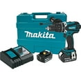 thumbnail image 1 of Makita XPH03MB 18V LXT® Lithium-Ion Sans Fil 1/2 Pouces Marteau-Piqueur-Perceuse Trousse (4.0Ah), 1 of 2
