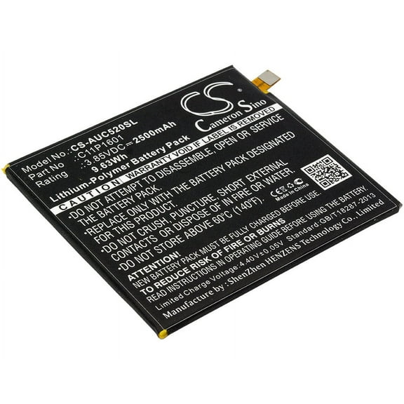2500mAh 0B200-02160000 C11P1601 Battery for Asus ZenFone 3 Dual SIM Global LTE ZenFone 3 5.2 Dual SIM ZenFone 3 5.2 ZE520KL ZenF