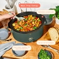 thumbnail image 4 of Beautiful 8 Qt Manual Slow Cooker, Thyme Green by Drew Barrymore, 4 of 7