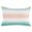 Mint, White, Grey, variant on Ombre Grey Teal Throw Pillow Cover 20 x 36 Inch Decorative Pillow Cover Modern Abstract Art Gradient Lumbar Pillowcase Seasonal Rectangle Cushion Case for Couch Sofa Bed Living Room