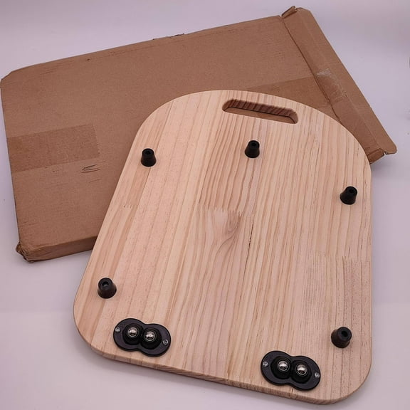 GAXIRE Kitchen Appliance Sliders Pads, Wooden Anti- Noise Reducers for Appliances, Professional Chef Quality, 1 Set