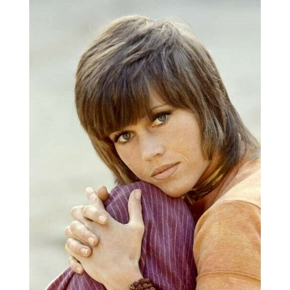 Jane Fonda grogeous portrait as Bree Daniel 1971 movie Klute poster