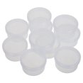 thumbnail image 3 of GOOHOCHY 10 recipientes de plástico transparente para guardar cuentas, para decoración de uñas, maquillaje, cosméticos y cremas de viaje., 3 of 8