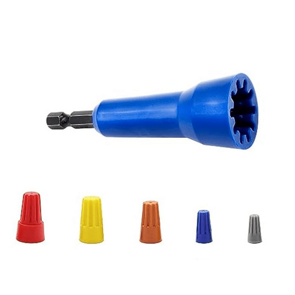 Wire Nuts Twister, Wire Twisting Tool, Twisting Wire Connector Socket, Wire Twister Tool for Drill Wire Connector Driver