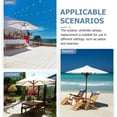 thumbnail image 3 of unbranded Canopy De Repuesto Para Sombrilla Para Patio Y Playa Con Material Duradero, 3 of 7