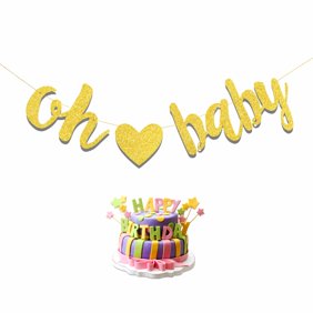 Oh Baby Letter Balloons 16 Rose Gold Balloons Gender Reveal
