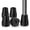 Black, variant on SupreGear Cane Tips 3/4 inch Rubber Non-Slip Traction Tip, 4 Pack for Walking Canes