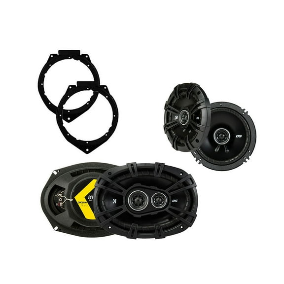 Kicker 140 Watts Factory Speaker Upgrade, 6.5"