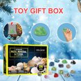 thumbnail image 4 of Mega Fossil Dig Kit Navidad Adviento Calendario Mineral Caja De Regalo Divertidos Juguetes Educativos Para La Primera Infancia Speravity HA033914-00, 4 of 6