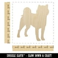 thumbnail image 2 of Shiba Inu Dog Solid Wood Shape Unfinished Piece Cutout Craft DIY Projects - 6.25 Inch Size - 1/4 Inch Thick, 2 of 7