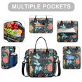 thumbnail image 2 of Pioneer Flower Floral Print Pattern Womens Lunch Box for Work,Insulated Large Lunch Bag for Tween and Teen,Loncheras Para Mujer,Leakproof Adult Lunch Bag for Work,Beach,Travel,Picnic,Camping, 2 of 7
