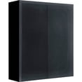 thumbnail image 5 of Famous Brand 277440BK Bookcase 3 Openings 36 W X 12 D X 42 H In., Black, 5 of 7