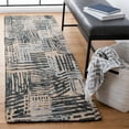 thumbnail image 2 of SAFAVIEH Rodeo Drive Alaois Abstract Runner Rug, Black/Ivory, 2'3" x 8', 2 of 7