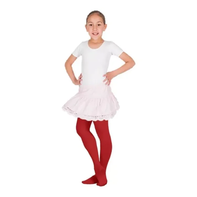 Mallas Lisas De Varios Colores Danza Ballet Para Niña