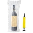 thumbnail image 1 of 20 PCS Wine Bottle Travel Protector Bags,MYFUTONG Inflatable Air Column Packaging Bubble Bag with Free Inflator Pump, Reusable Bottle Protector Bag for travel,Safe Choice for Wine Transportation., 1 of 7