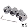 thumbnail image 1 of BELOVING 5x4 Pieces Guitar Button Speed Control Knob for Electric Guitar Bass, 1 of 8