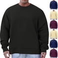 thumbnail image 6 of Dvprdro Oversized Sweatshirts for Men Crew Neck Long Sleeve Sweat Shirts Casual Comfy Pullover, 6 of 6
