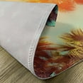thumbnail image 5 of Ambesonne Tropical Place Mats Set of 4, Rest Under Trees, Standard Size, Orange Green, 5 of 6