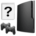 thumbnail image 1 of Sony Playstation 3 PS3 Console Slim 120GB Black with 2 Retrofam Controllers and Bonus Game (Refurbished), 1 of 5