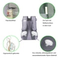 thumbnail image 4 of Waterproof Cooler Bag Backpack Picnic Backpack For Camping And Hiking (Gray), 4 of 7