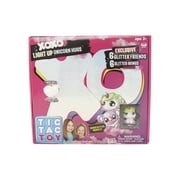 Tic Tac Toy XOXO Light Up White Unicorn Hugs & Glitter Friends