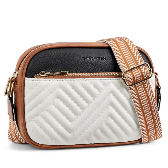 Bandolera BOSTANTEN de piel vegana acolchada para mujer