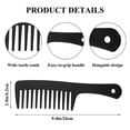 thumbnail image 3 of Wide Tooth Comb Large Hair Detangling Comb, Durable Hair Brush Care Handgrip Comb for Best Styling and Professional Hair Care Comb, Cutting Hairdressi, 3 of 4