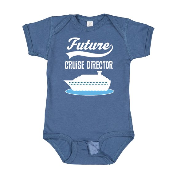 Inktastic Future Cruise Director Childs Occupation Ship Boys or Girls Baby Bodysuit