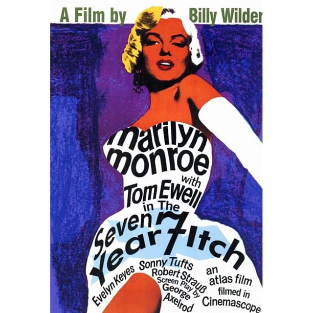 Pop Culture Graphics MOVGF8313 The Seven Year Itch Movie Poster Print, 27 x 40