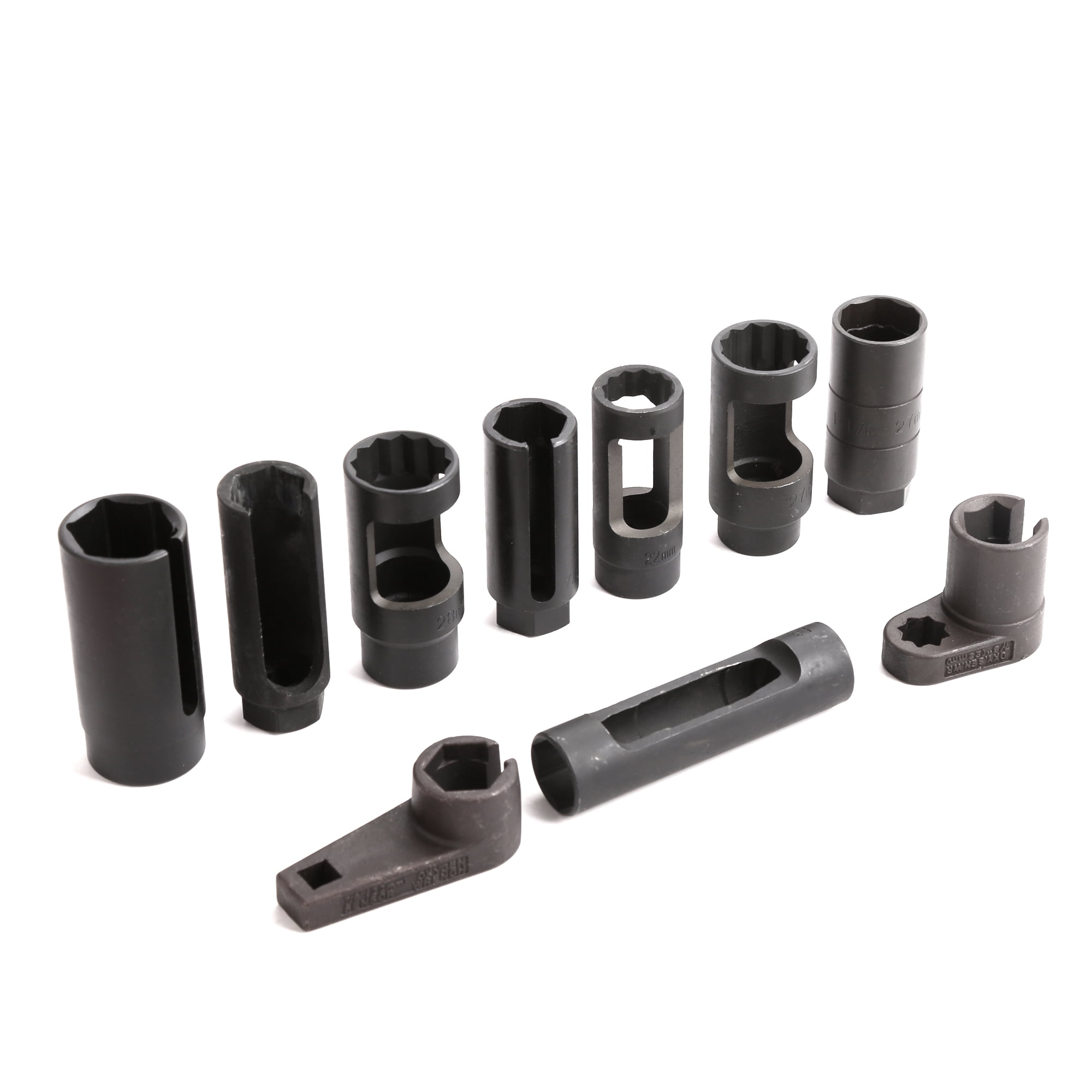 WINMAX AUTOMOTIVE TOOLS 10 pieces Oxygen Sensor Socket Set Sensor Oil Pressure Sending Unit Removal Kit