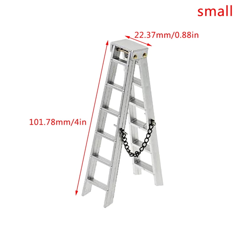 100MM 150MM de aluminio Mini Escalera 110 RC Rock Crawler Axial SCX10 100MM 150MM de aluminio Mini Escalera 110 RC Rock Crawler Axial SCX10
