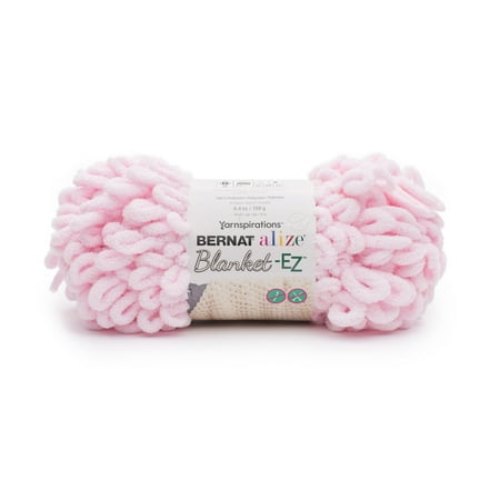 BERNAT ALIZE BLANKET-EZ YARN, 180 G/6.4 OZ, POWDER PINK