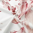 thumbnail image 4 of Extra Long Shower Curtain 72 x 84, Tall Pink Floral for Bathroom, Watercolor Plant Eucalyptus Leaves Fabric Set With Hooks, 4 of 6