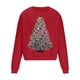 thumbnail image 3 of Sudadera sin capucha para hombre, cuello redondo, deportiva, con estampado de árbol de Navidad, sudadera con capucha, jersey de manga larga, blusa de poliéster para hombre, 3 of 4