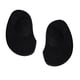 thumbnail image 1 of Plantillas de silicona para zapatos con soporte antideslizante para el arco plantar y almohadillas de gel para el cuidado del antepié. Negro, 1 of 9