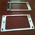thumbnail image 2 of 1pcs Durable Metal Humbucker Pickup Mounting Rings Frame Mounting Ring Flat Base Pickup Frame (Silver), 2 of 8