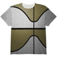 thumbnail image 1 of Championship Basketball White & Gold All Over Youth T Shirt, 1 of 2