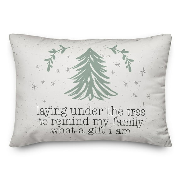 Creative Products What a Gift I Am 20 x 14 Spun Poly Pillow