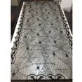 thumbnail image 4 of Hovilon Halloween Lace Tablecloth 1pcs,Spider Web Tablecloth&Runner,Black Lace Fabric Table Cloths, Spooky Table Cover,Rectangle Tables Parties Gothic Scary Nights Decorations (48x96 Inch), 4 of 8